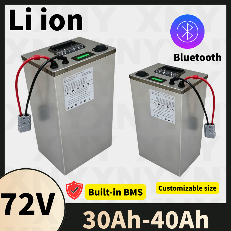 72V 40Ah Lifepo4 Battery Pack - 72V Lithium Ion Battery Pack 30Ah/40Ah