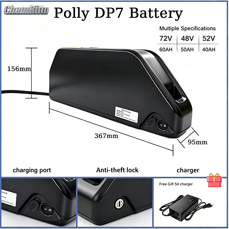 Electric bicycle bike battery  - 72V 50Ah 21700 Lithium Battery 评论和价格