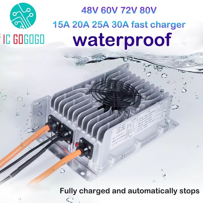 48V 60V 72V 80V Li-ion Lifepo4 - 72V 15A Fast Charger 评论和价格