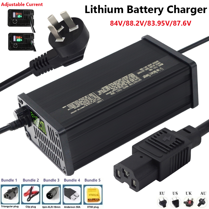 72V Adjustable Lithium Battery - 72V 15A Fast Charger 评论和价格