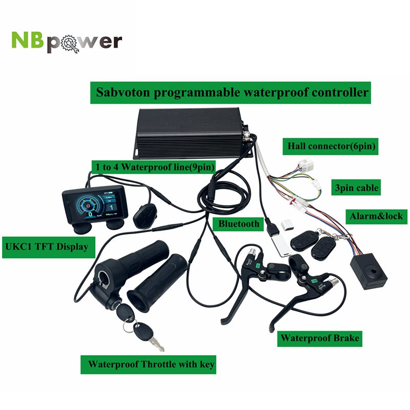 Programmable Sabvoton SVMC 72V - 72V 100A Sabvoton Controller 评论和价格