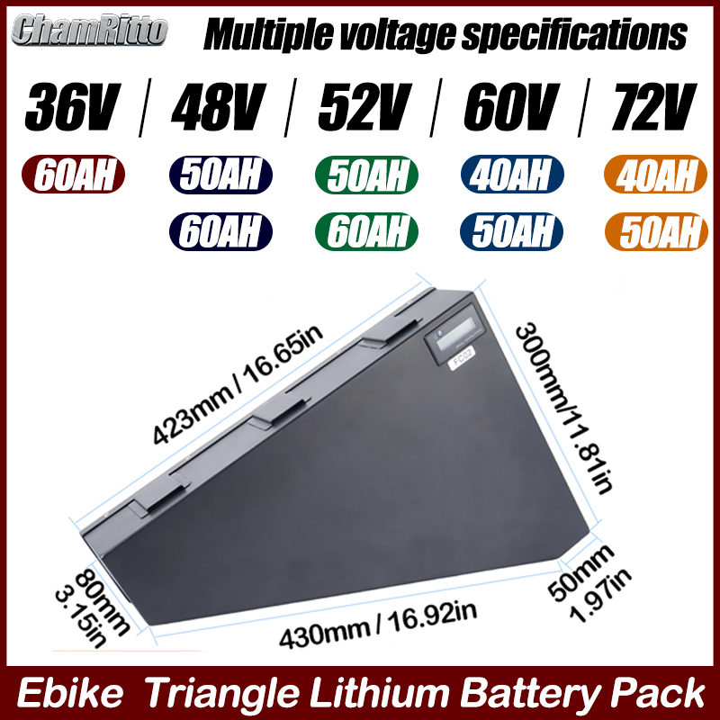 Electric Bicycle 60v72v 3000w  - 72V 50Ah 21700 Lithium Battery 评论和价格
